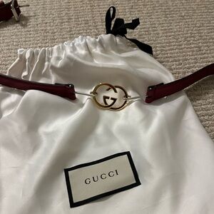 Unique Gucci Belt size 65 (waist 25.5)